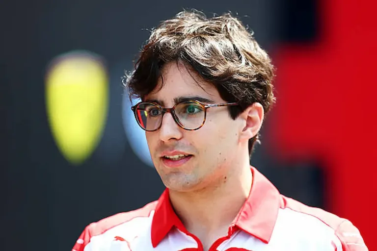 Rafael Câmara of Invicta Racing at the F2 Hungarian Grand Prix 2026 Preview during previews for Round 9 at the Hungaroring ©️ Clive Mason/Getty Images
