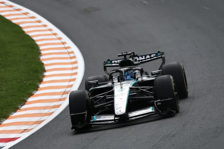 Dutch Grand Prix 2026 sprint qualifying George Russell Mercedes at Zandvoort © Pirelli Motorsport