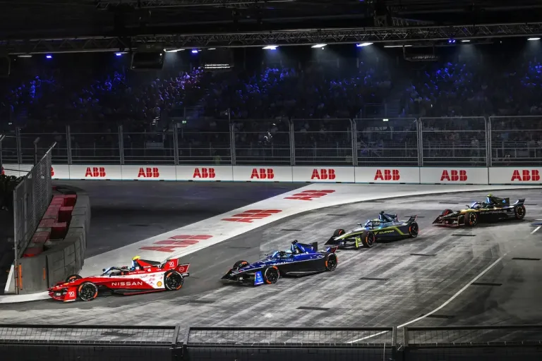 2026 London E-Prix Preview – Norman Nato leads Maximilian Günther at ExCeL London © Simon Galloway